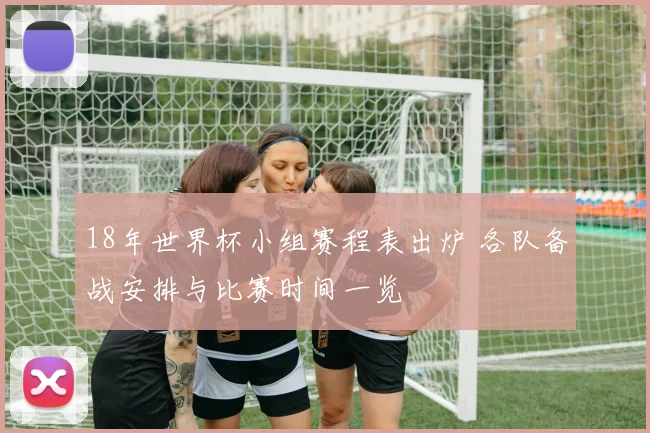 18年世界杯小组赛程表出炉 各队备战安排与比赛时间一览